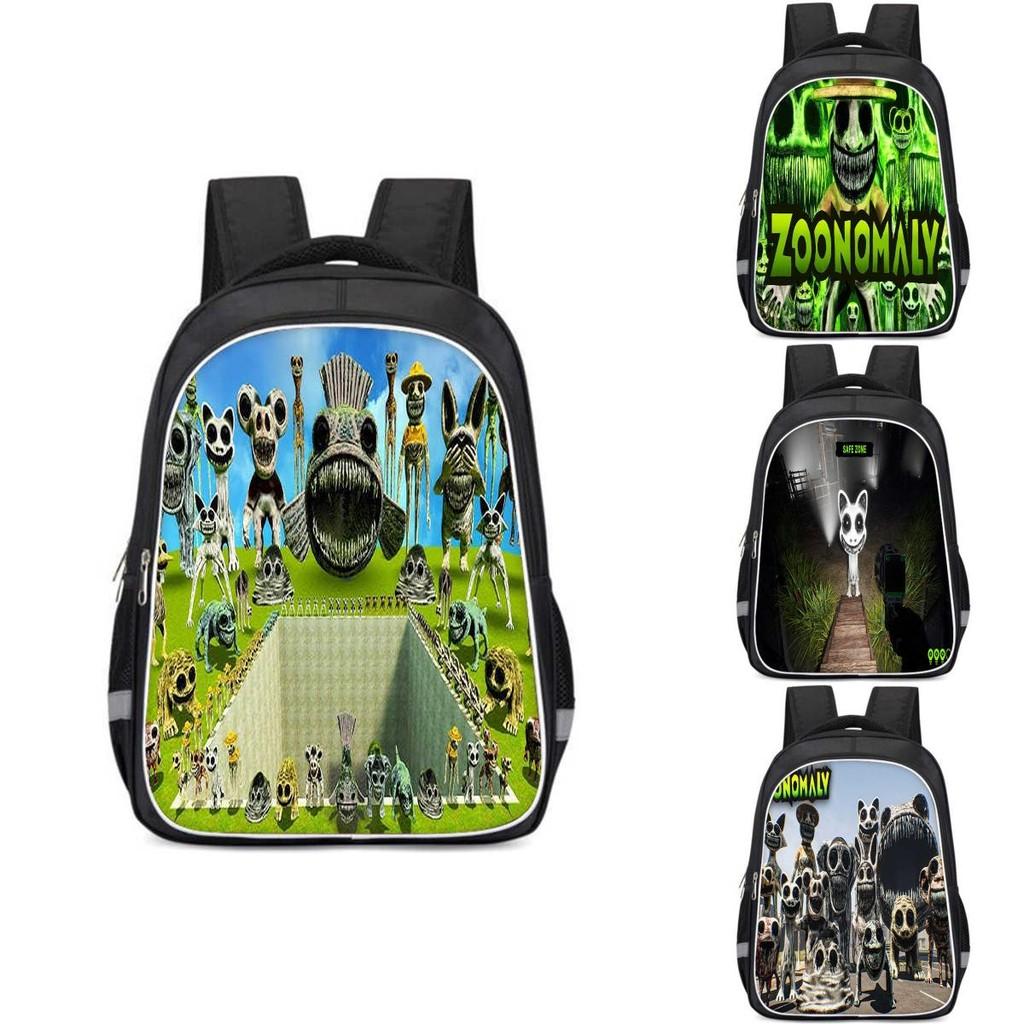 Zoonomaly Große Kapazität Leichter 3D Oxford-Stoff Rucksack Für Kinder Schule
