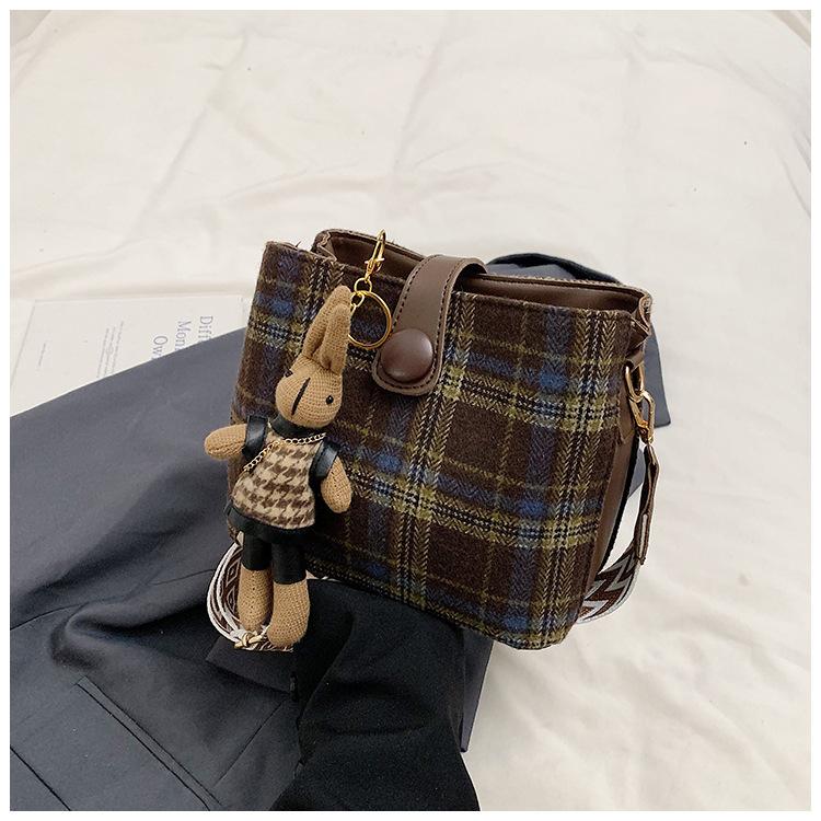 2025 Satchel Women, New Fashion Messenger Bag Women's High-end Texture Shoulder Small Square Bag In Stock