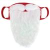 New Christmas Hat Decoration 3D Santa Claus Beard Masks Unisex Funny Reusable Santa Face Cover Shield For Xmas Cosplay Party