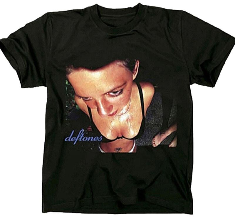 New Authentic Deftones Around The Fur Album Cover Band Black Shirt Diamond Eyes Unisex T-Shirt S