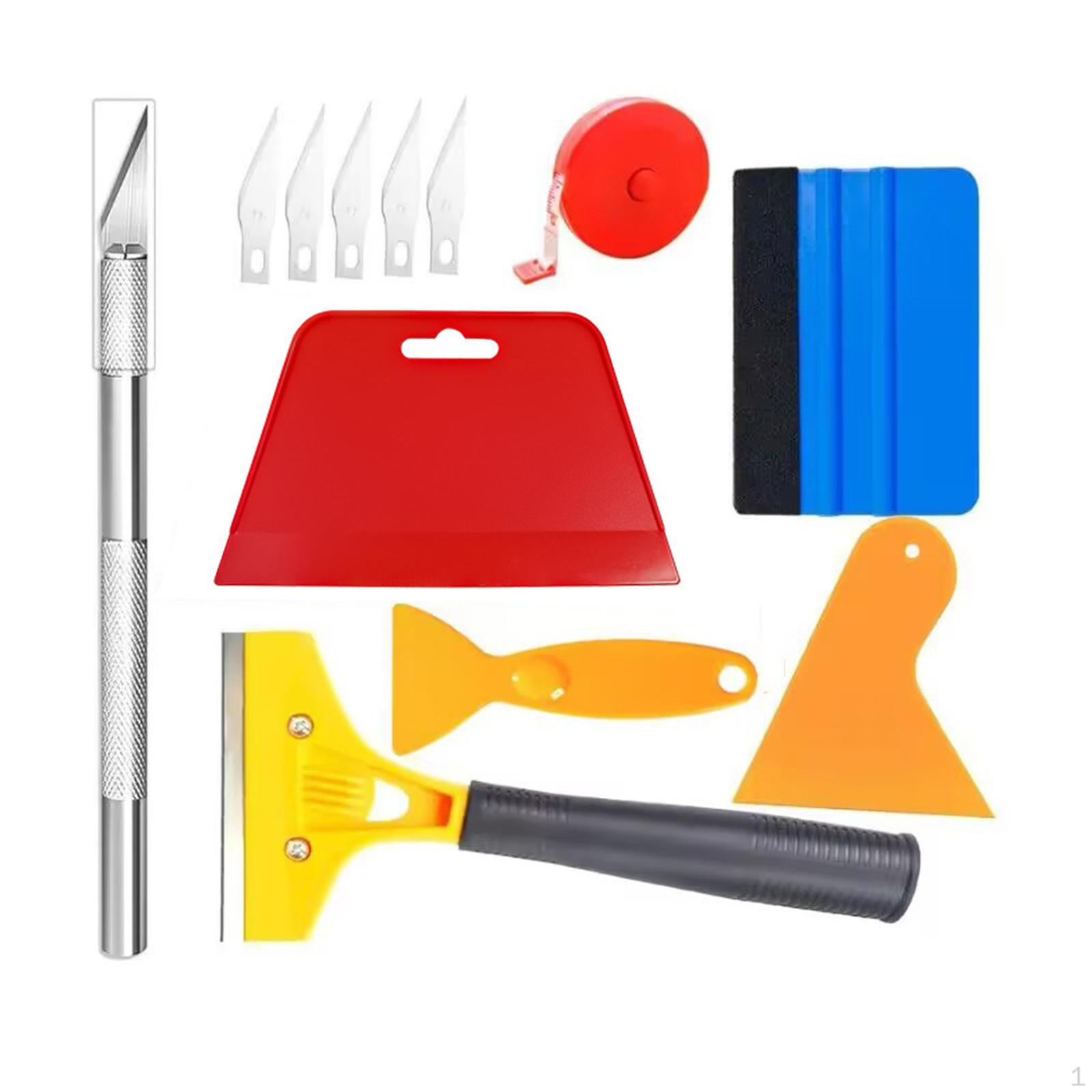 

Набор инструментов для тонировки окон, профессиональный скребок, нож, набор для виниловой пленки