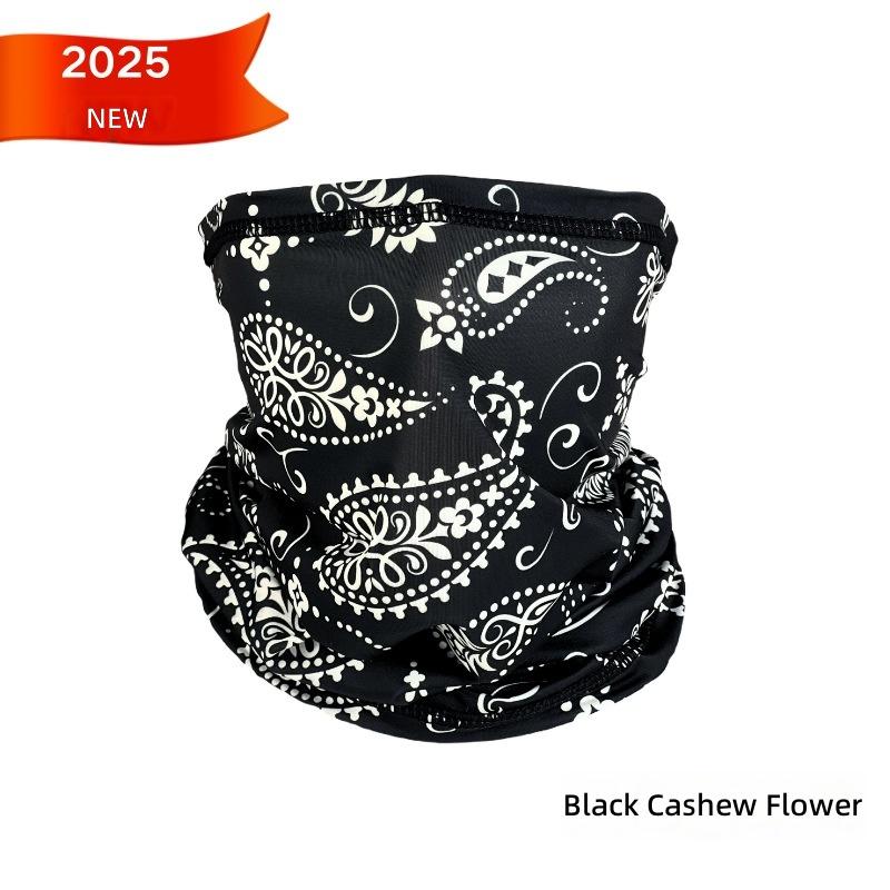 Polyester Ice Silk Cycling Mask Sunscreen Outdoor Sports Scarf & Face Towel for Men Women