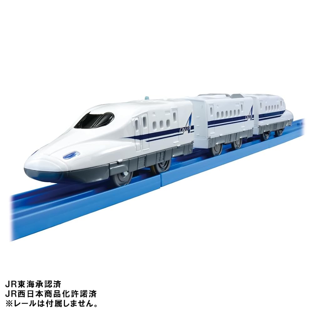 TAKARA TOMY PLARAIL S-01 N700A Shinkansen Train Toy with Light for Ages 3+