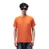 Under Armour Solid Color Crew Neck Pullover Sports Stretch Short Sleeve T-Shirt Men Tops Orange 1378988-800