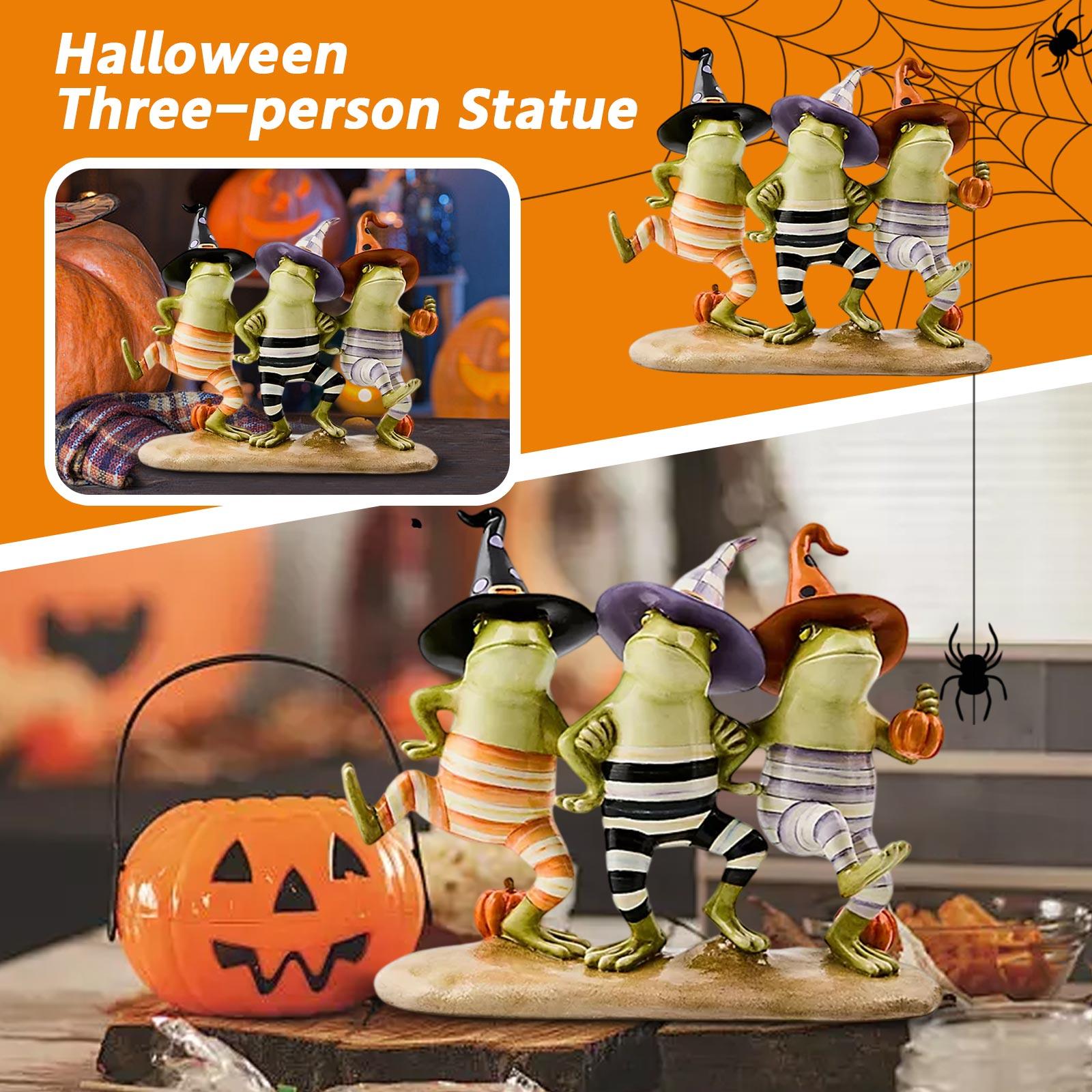 

Хэллоуинская статуэтка на троих — лучший выбор для друзей One Size