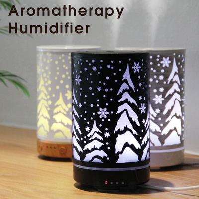 Časová funkce Aroma difuzér Dutý strom Zvlhčovač vzduchu Ložnice Difuzér vůně s LED světly Humidificador para aromaterapia