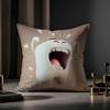 Cuscino per Divano Novità Clinica Dentale Dente Anime Federa Anti-acaro Cerniera Invisibile Morbido Peluche Corto