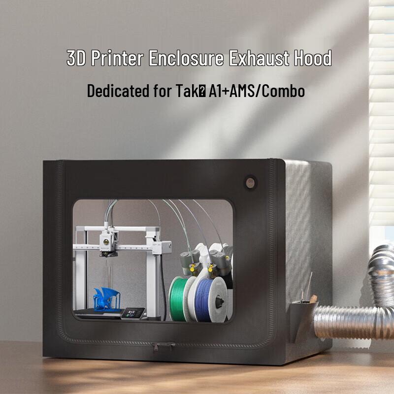 Iterative Space Bambu Lab A1 Series 3D Printer Enclosure CN plug (adapter included)