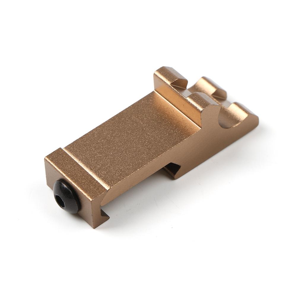 1PC Mini 45 Degree Angle Offset Side Adapter RTS 20mm Rail Tactical Flashlight Laser Scope Mount Hunting Rifle