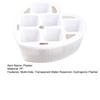 Tulip Bulb Planter Hydroponic Plant Growing Container with Clear Water Reservoir Multi-Hole Hydroponic Planter for Home Gardening Narcissus Hyacinth