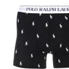 Polo Ralph Lauren SS22 Striped All Over Logo Print Boxer Briefs 5 Pack Men Underwear 714864292-004