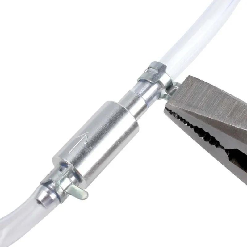 Car Clutch Brake Bleeder Hose with Non Return One Way Valve Tube Bleeding Tools for Motorcycle Replacement Adapter Kits