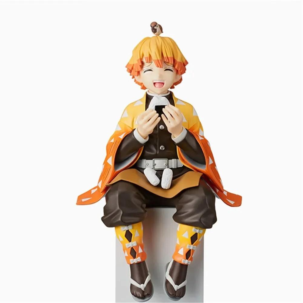 Anime  Kimetsu No Yaiba Kamado Tanjirou Kamado Nezuko Figure PVC Statue Car Accessories Desktop Decoration Doll Gift