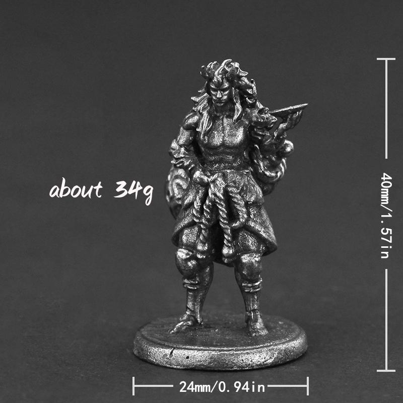 Pure Coppe Swallow Child Soldiers Miniature Figurines Man Collections Desktop War Game Chess Pieces Gifts