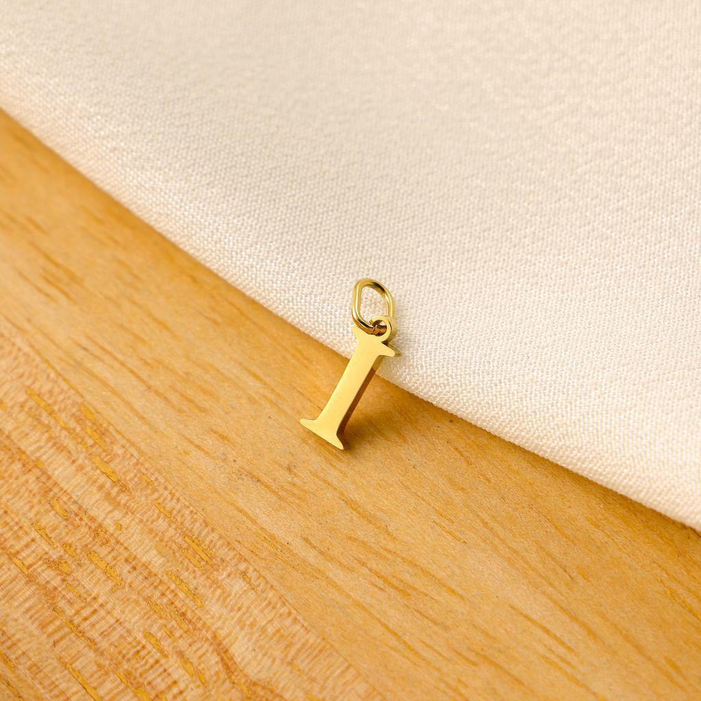 Small Luxury Initial Charm Pendant Set, DIY Letter Necklace Making Supplies, Everyday Wear Accessories for Women