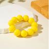 Conjunto de Pulseiras Elásticas com Contas Redondas Joias para Mulheres e Meninas Ajuste Ajustável Design Durável para Uso Diário e Presentes