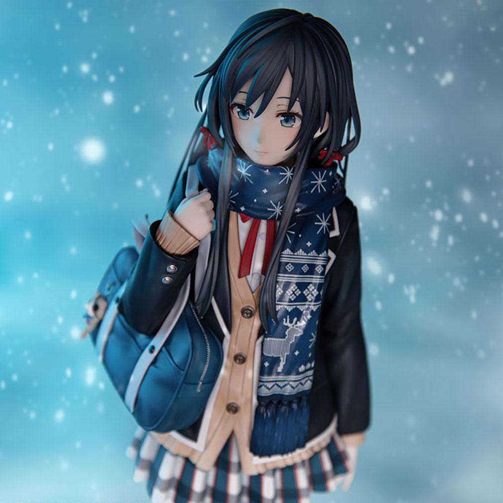 Figura Anime Yukinoshita Yukino Action Figure modello Yukinoshita Yukino Decora Collect Figura Ragazze Uniforme Scolastica JK Bambola Regali
