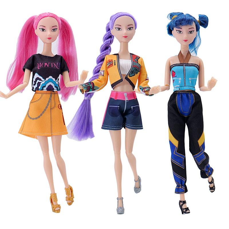 11.5-inch is suitable for women's hunting group -30 cm doll clothes 1/6 scale doll clothes DIY gift toy accessories clothes.