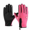 Outdoor Cycling Gloves for Spring and Autumn Men and Women Warm Plus Velvet Waterproof All-finger Fitness Cycling Touch Screen Gloves for Winter