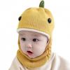 Wool Ear Protection Hat Soft Kids Earmuffs Cap Winter Warm Woolen Knitted Hats  Baby