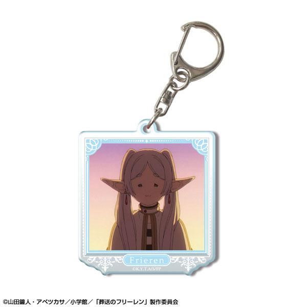 New Anime Frieren Beyond Journey's End Acrylic Action Figures Model Key Chain kawaii Pendant Accessories Decor Toy Gift 6CM