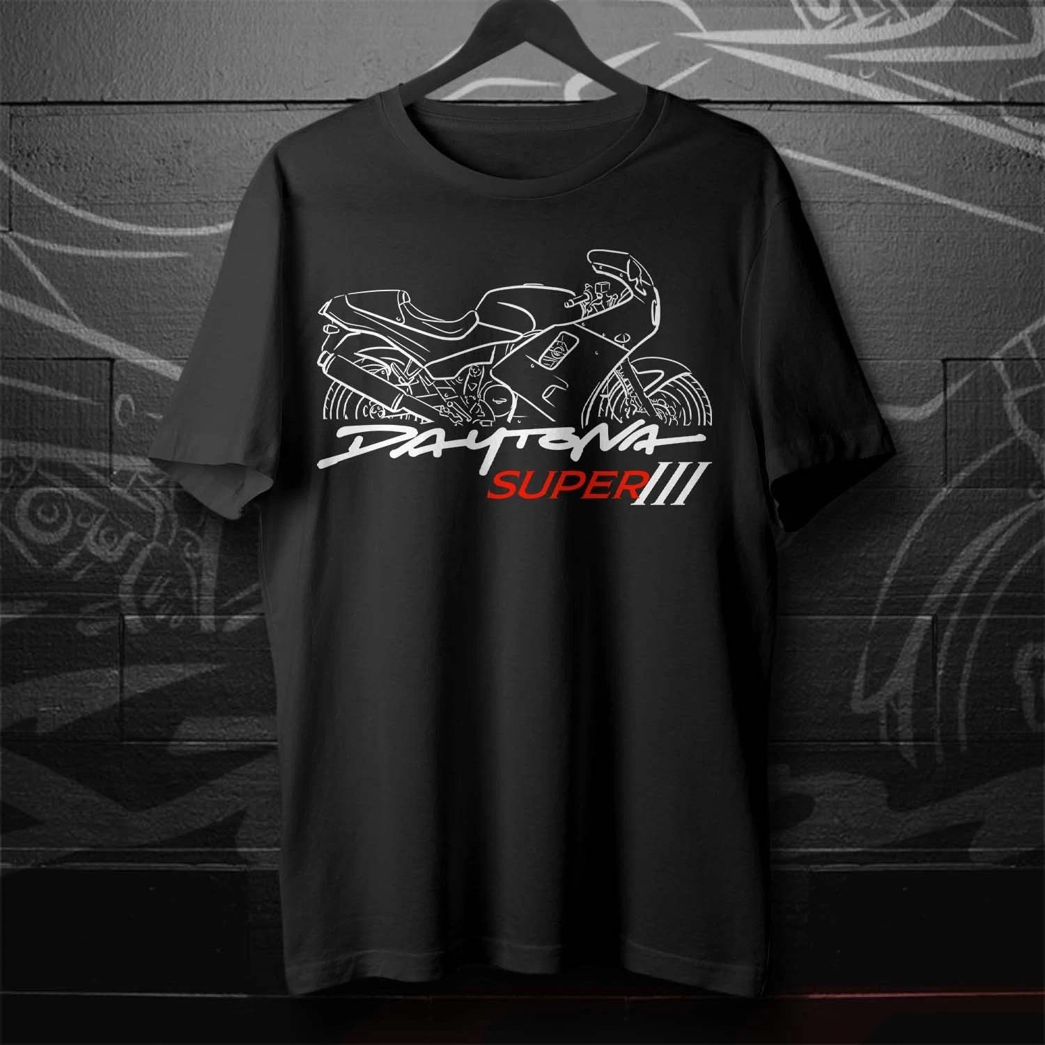 Illustration for a Triumph Daytona Super III 1993-1996 fans - Motorcycle T shirt S
