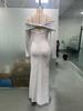 2026 Autumn One-Shoulder Slit Long Sleeve Slim Fit Socialite Dress