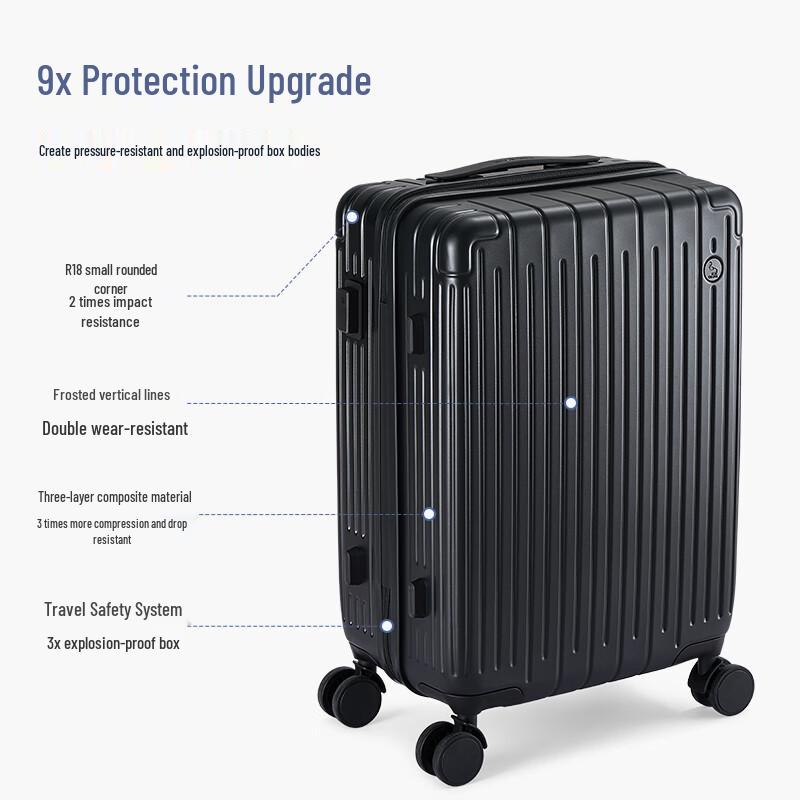 OIWAS OCX6669A Carry-On Spinner Luggage