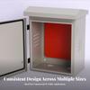 Weatherproof Wall-Mounted Electrical Enclosure Lockable Cabinet with