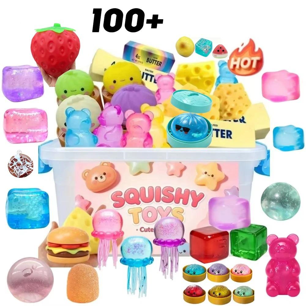 Plus de 100 Styles Cadeau Mystère Surprise Boîte Aveugle DrPepperrNeDoh Cube Sympa Beurre Stick Jouet Anti-Stress à Presser pour Adultes Cadeaux