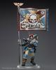 Pipigirl JoyToy 40K Oryginalna Licencjonowana Ruchoma Astra Militarum Tempestus Scions Command Squad 55th Kappic Eagles Banner 4-calowa Figurka Akcji Anime