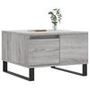 Mesa de Centro Cinza Sonoma 55 x 55 x 36,5 cm Aglomerado