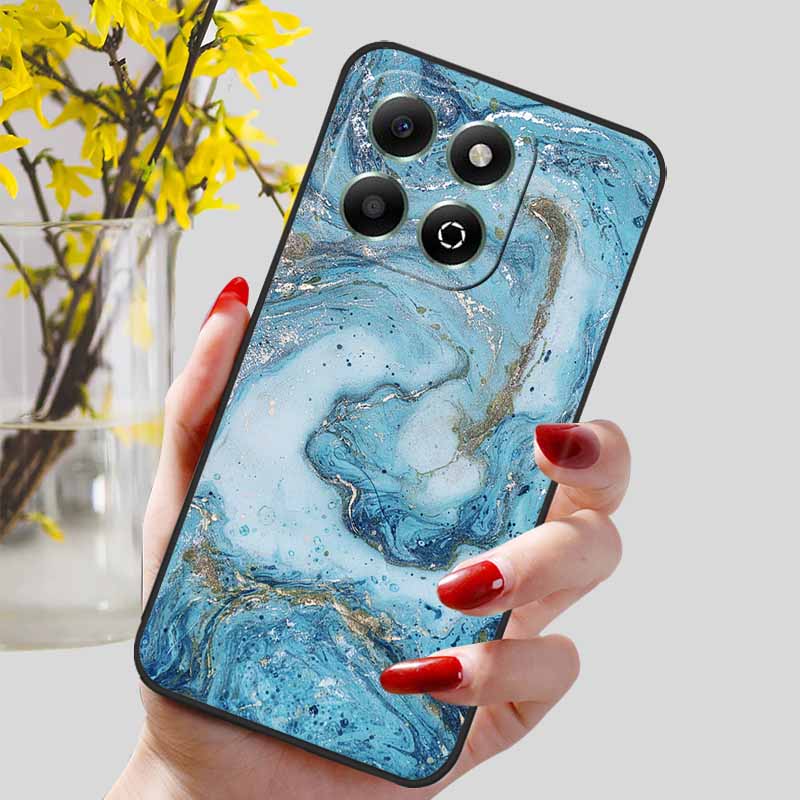 Für Honor 200 Smart Case Mode Marmor Weiche TPU Silikon Rückabdeckung Für Honor200 Smart 5G Handyhüllen 6,8'' Honor 200Smart Hülle