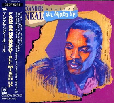 CD ALEXANDER ONEAL  All Mixed Up 25DP5376 Tabu Records C 1988 Japan SoulFunk Used