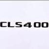 AASV1 3D gloss black silver ABS Fit for Mercedes-Benz new letter CLS260 CLS300 CLS320 CLS350 CLS400 digital sticker rear badge