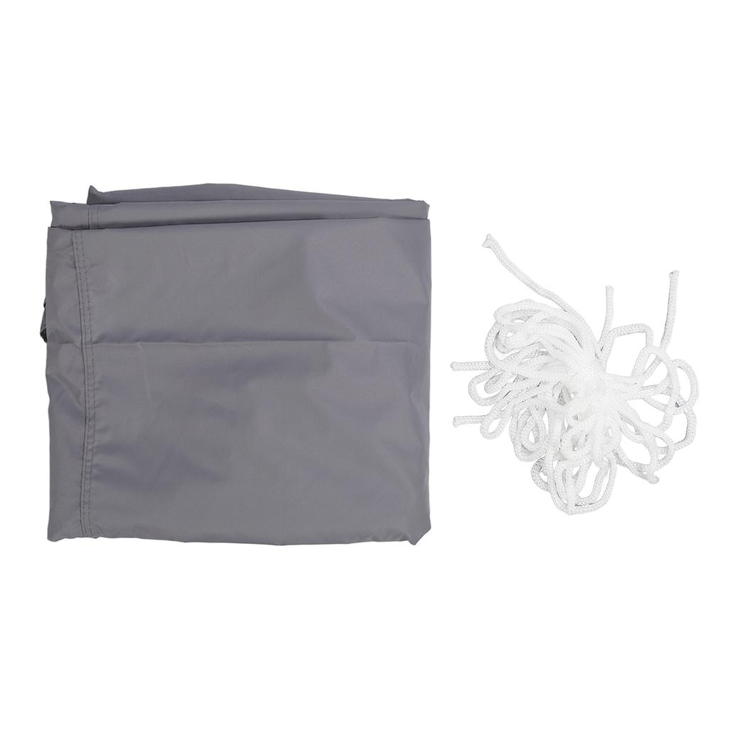 Dreieck Sonnensegel UV-Schutz Wasserdicht Edelstahl D-Ring Baldachin für Terrasse Feldgrau