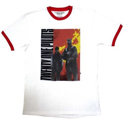 TWENTY ONE PILOTS Camiseta unissex com suporte lateral adulto