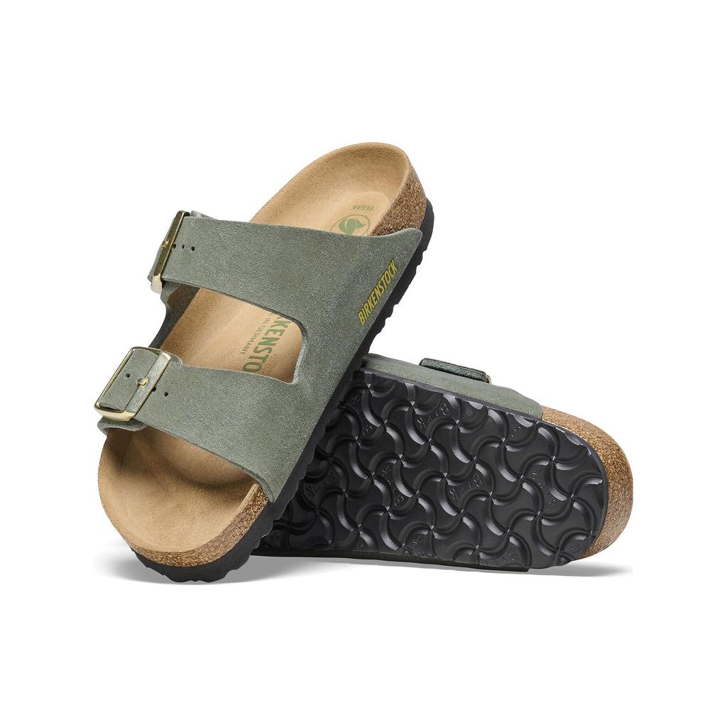Birkenstock Slide Slippers Women's Light Green Narrow 1025477