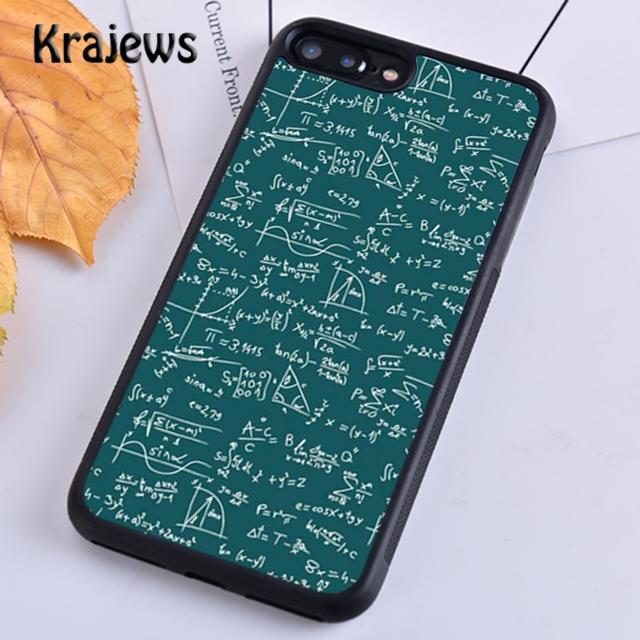 Krajews Science Math Physics Formulas Phone Case Cover For iPhone 17 Air 16 15 14 Plus 12 13 Pro Max Fundas