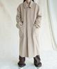 Avandress 125Cm Super Long Unisex Balmacaan Coat Black