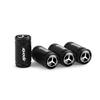4Pc Car Metal Wheel Tire Air Valve Dust Caps Accessories for Mercedes-Benz Maybach E-Class C-Class S-Class S450 S560 S600 S680