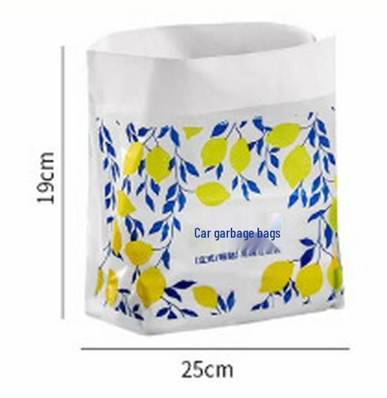 

Car Trash Bag with Non-Marking Adhesive - Interior Storage & Vomit Clean-Up