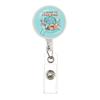Scroll Badge Glass Id Holder Badge Holder 3 * 8cm Life Badge For Office Use Mental Health Healthcare Worker