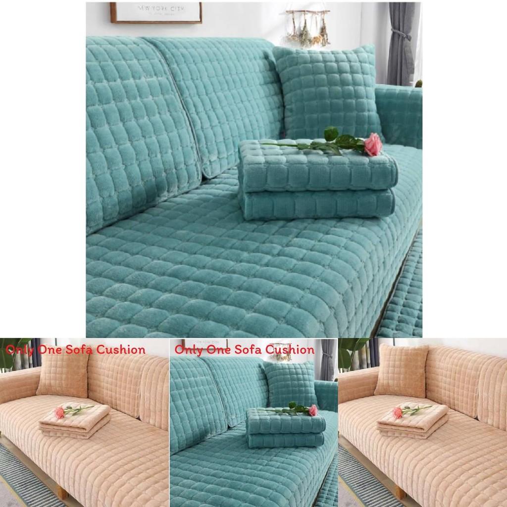 Classic Plush Sofa Cushion For All Seasons With Antislip Fabric And Thick Padding For Home Comfort