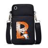 Halloween letter printing trend mobile phone bag vertical square black messenger bag change bag