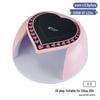 Dazzling 256W LED Nail Curing Lamp, Quick Dry Gel Lamp for Salon Use