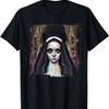 Goth Aesthetic Grunge Occult Emo Satanic Gothic Nun T-Shirt