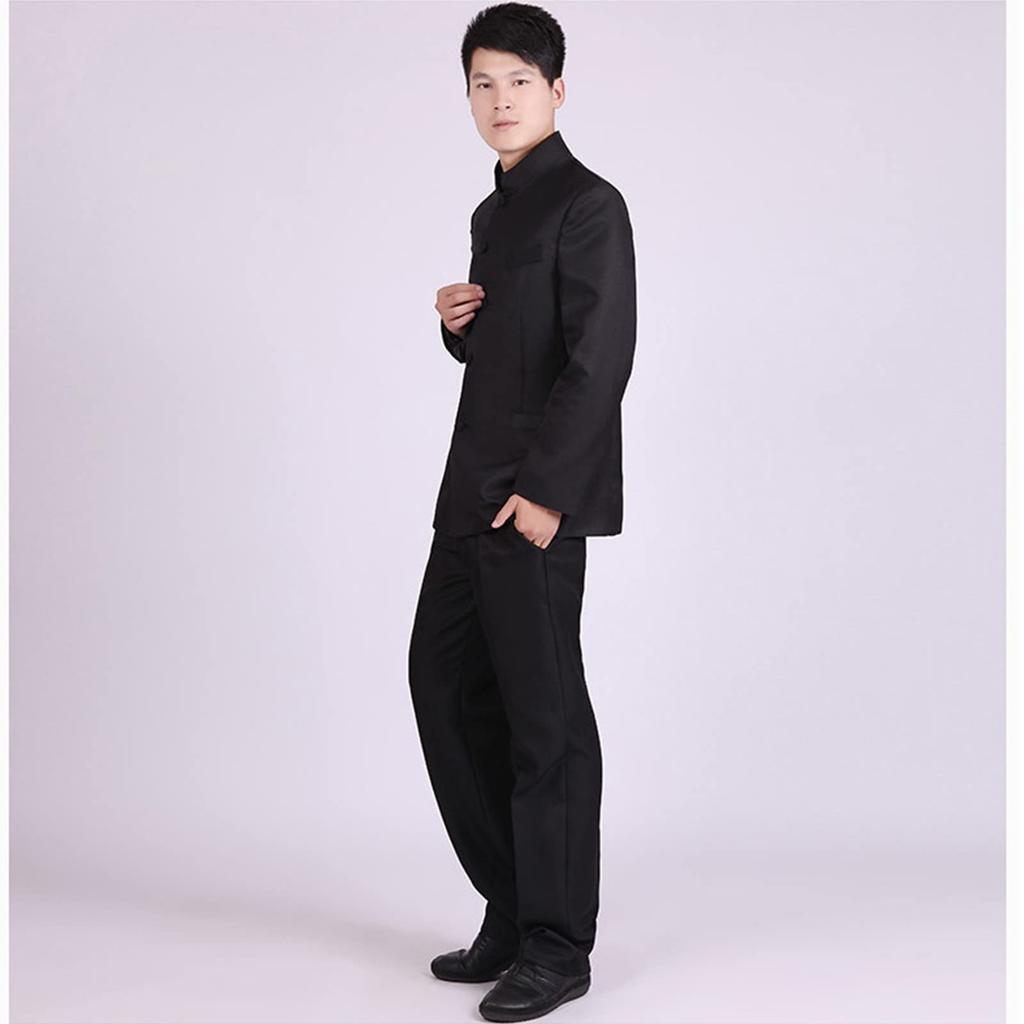 LanBuff Cosplay Gakuran School Costume Entrance Cultural School Gakuran Top and Bottom Set Costume, Uniform, Boys' Uniform, Accessories, Events,