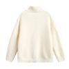 Men's Solid-color Loose Cardigan, Sweater, Knitted Sweater, Men's And Women's Stand-up Collar Zipper Jacket