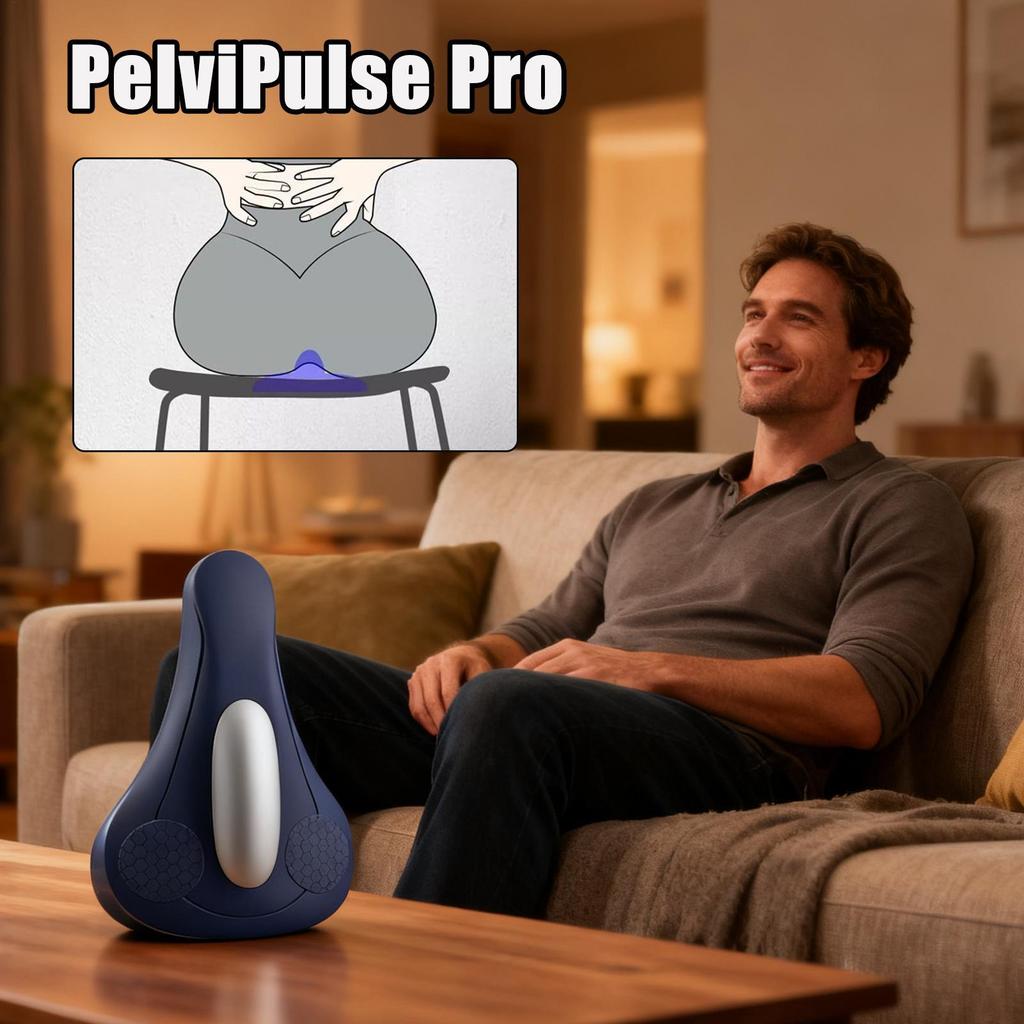 Pelvic Floor Muscle Trainer 4-Mode Massage Repair Cushion Type-C Rechargeable Electric Sphincter Bladder Exerciser for Men Women